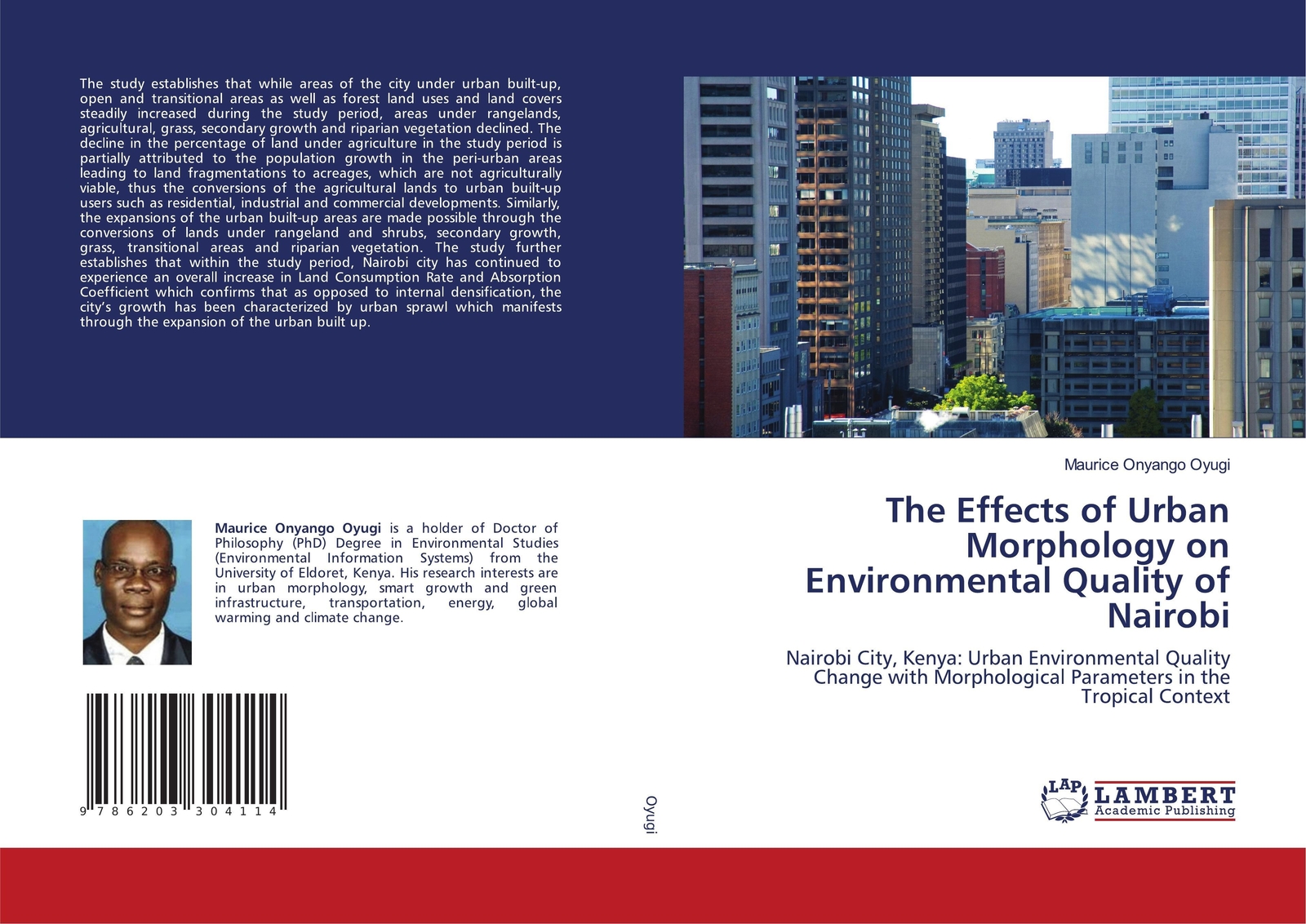 Thumbnail - The Effects Of Urban Morphology On Environmental Quality Of Nairobi |