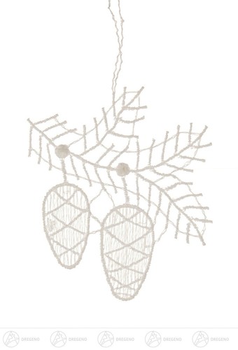 Baumbehang Christbaumschmuck aus Plauener Spitze - Bild 6 von 31