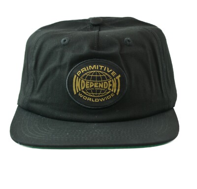 Primitive x Independent Truck Co. Global Black Snapback Hat 5