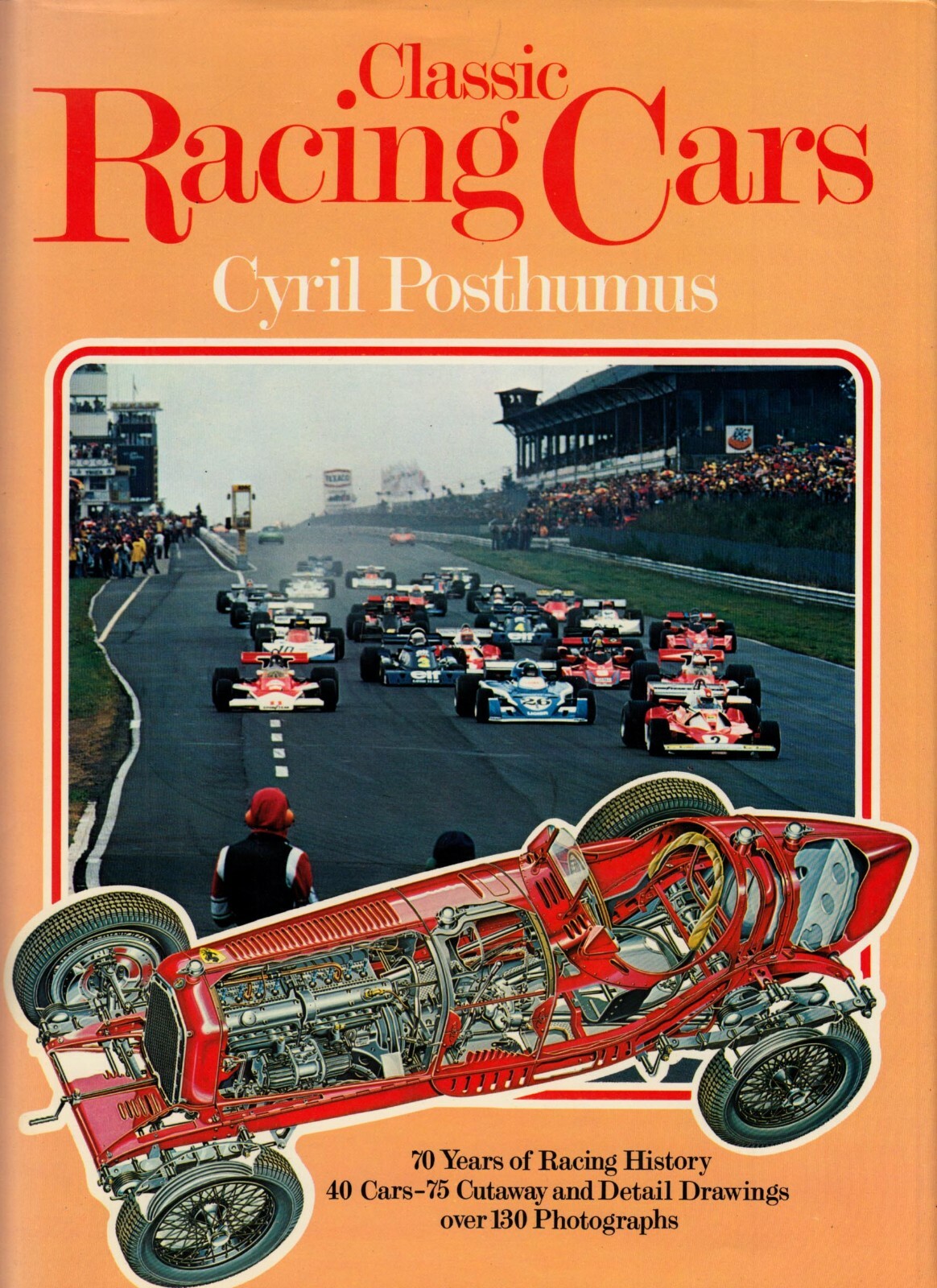 Cyril Posthumus ~ CLASSIC RACING CARS ~ 1977 ~ 1st Ed HB DJ ~ Excellent