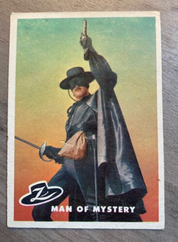 1958 Zorro TV Series Topps Trading Cards ~ WALT DISNEY ~ YOU PICK YOUR CARD - Afbeelding 1 van 28
