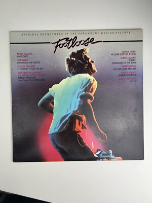 Footloose Movie Soundtrack Columbia Records Vintage Vinyl 1984 Kenny Loggins
