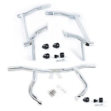 Saddlebag Guard Rails Bag Guards Front Highway Engine Guard For Harley Touring