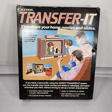 VINTAGE AZDEN TRANSFER-IT VIDEOTAPE YOUR HOME MOVIES AND SLIDES 