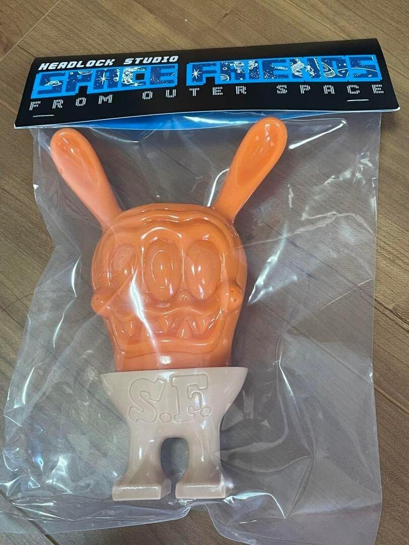 headlockstudio myce space friends ソフビ Headlock Studio Orange Figure Space Friends From Outer Space