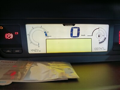 Citroen C4 Picasso UD 2.0HDi Tacho Cockpit Kombiinstrument 9666704380