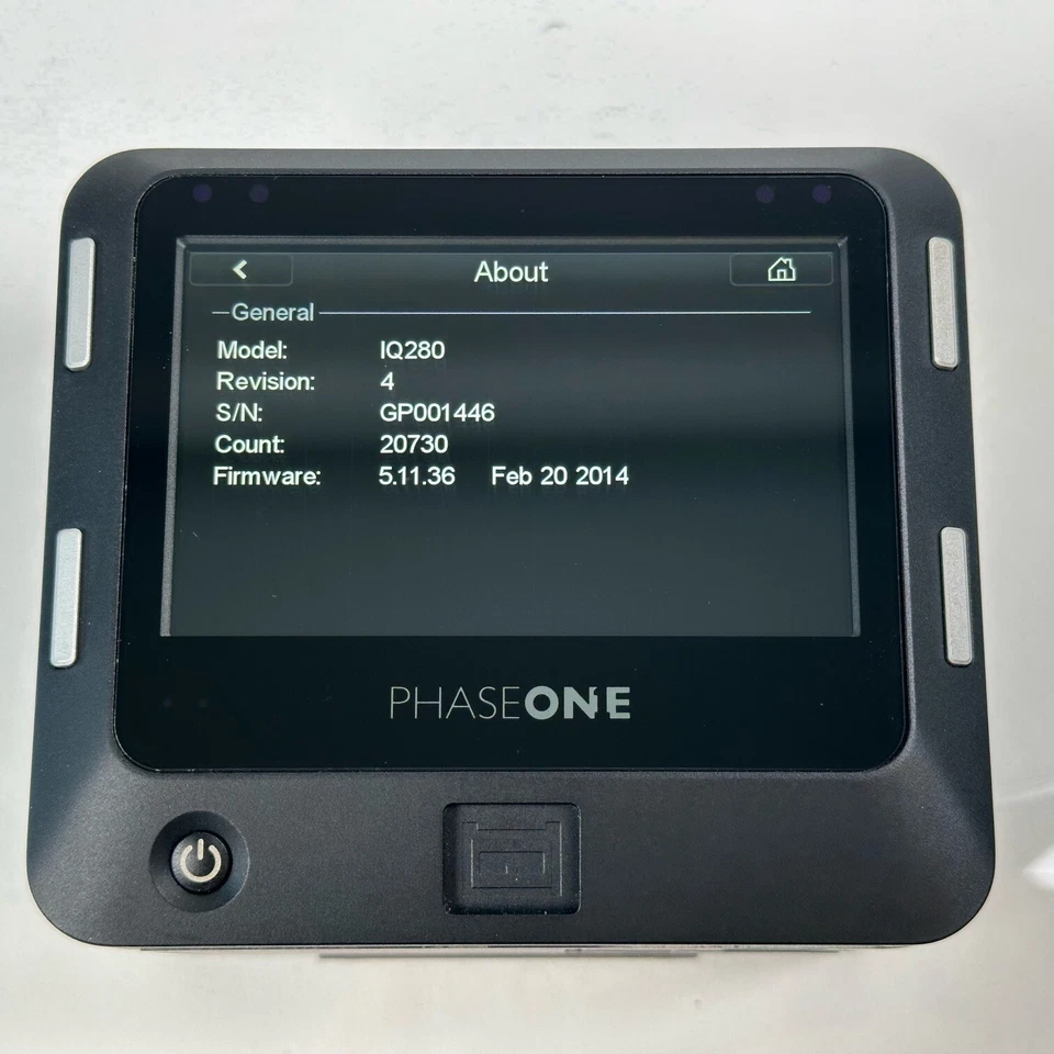 Phase One IQ280 Medium Format Digital Back 80MP - 20,730 Count - EXC++ - Image 2 of 4