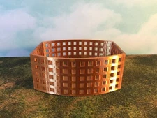 5 FLOOR ADD ON to Customize COPPER Metallic SKYSCRAPER Building  N Scale 1:160