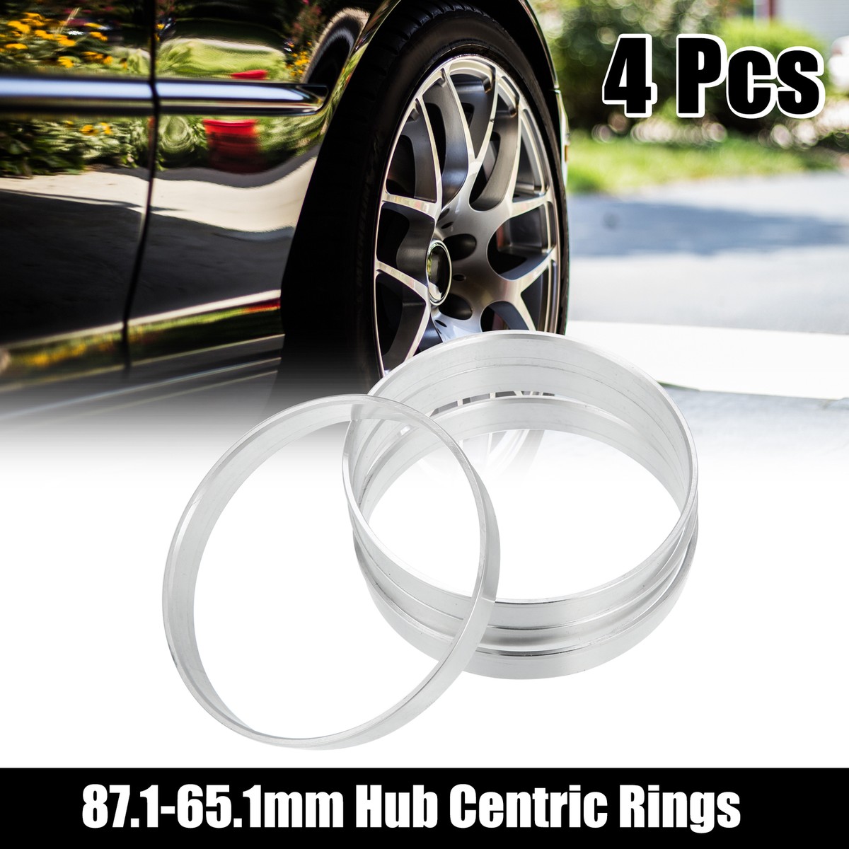 Wheel Centric Rings 67.1 To 64.1 Hub Rings 4 Hub Centric Rings - 67.1mm To 64.1mm ...