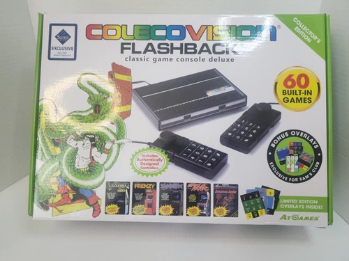 ColecoVision 2014 Flashback Classic Game Console AtGames Collectors Ed Open Box