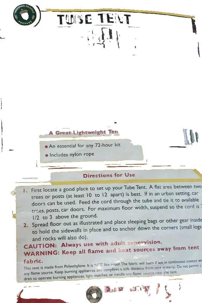 Stansport 1 Person Nylon Camping Tents