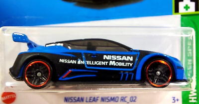 Nissan Leaf Nismo RC_02 100/250 Hot Wheels 2022 HCX89 HW Green