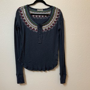 free people fair isle thermal