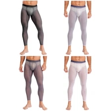 Men Trousers Gym Pants Bottoms Tights Workout Sweatpants Fitness Activewear