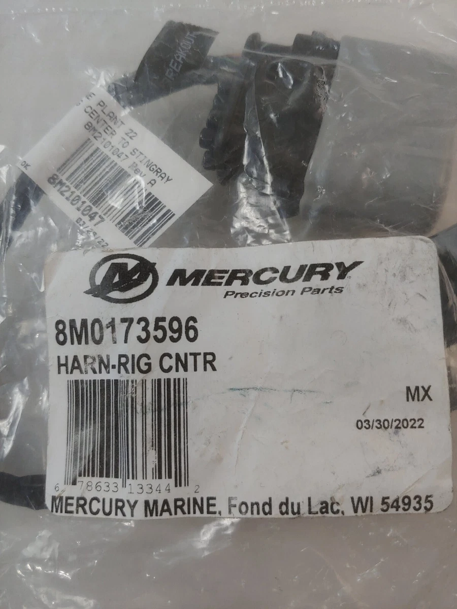 New OEM Mercury Mercruiser 84-8M0173596 Harn-Rig Cntr | eBay