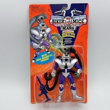 Lot 13 Figurines Biker Mice From Mars Galoob + 1 Moto - Retro Toys Rare