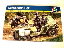 1/35 Italeri British SAS Commando Jeep 1/4 ton 4X4 LRDG # 320