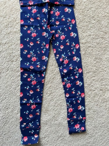 NWT NEW GAP Kids girls 100% cotton PJ set short sleeves SNUG FIT size 8 floral - Picture 5 of 5
