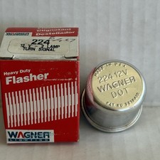 Vintage Wagner 224 12v Heavy Duty Flasher Turn Signal Or Hazard Warning Nos