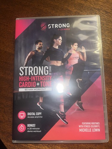 Strong by Zumba High-Intensity Cardio+ Tone 60 Min Workout [DVD + Digital Co...