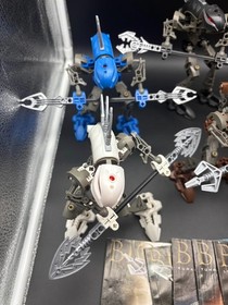 Lego BIONICLE Rahkshi Set of 6 Complete 8587 8588 8589 8590 8591 8592 w/ Kraata