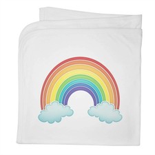 'Cute Rainbow' Cotton Baby Blanket / Shawl BY00039598