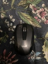 Logik Wireless Mouse L14BUN20 Optical Black And Grey 