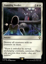 1x Damning Verdict - Commander: FINAL FANTASY - NM - MTG