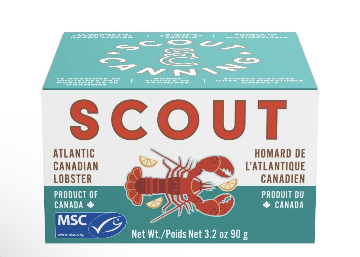 SCOUT Atlantic Canadian Lobster MSC Certified Seafood 90g Ti