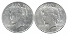 1924 & 1924 & Peace Silver Dollar $1 Bullion Collection Lot *862