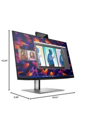 HP Z24m G3 23.8" QHD IPS 90Hz Tilt Height Adjustable Pivot Swivel Stand Monitor