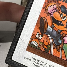 MARIO BROS 1983 Atari 2600 Game With Instruction Manual Tested