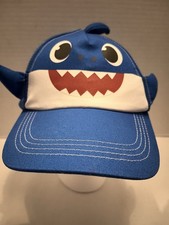 Pinkfong Baby Shark 3D Blue Baseball Cap One Size Fits Most Nickelodeon NWT