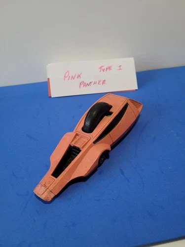 DINKY TOYS PINK PANTHER CAR FLYWHEEL VERSION No 354 VINTAGE DIECAST