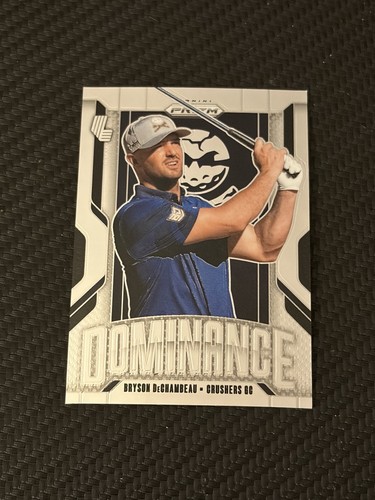 Bryson DeChambeau #12 2025 Panini Prizm LIV Dominance card