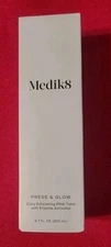 MEDIK8 PRESS & GLOW DAILY EXFOLIATING PHA TONIC FULLSIZE 6.7 OZ NIB