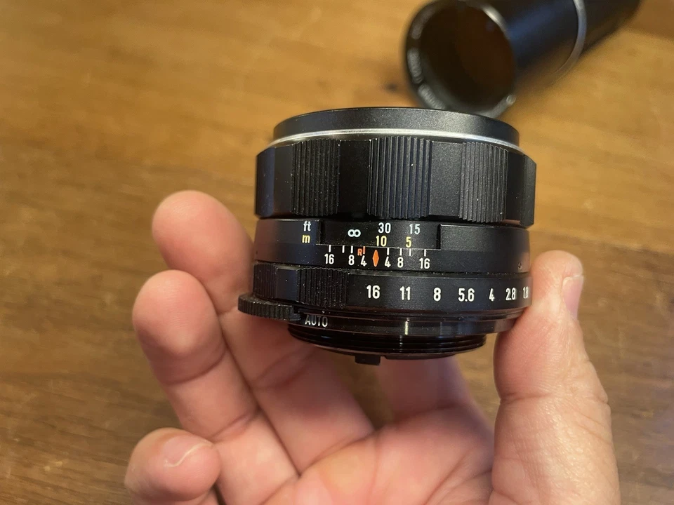 *2 Lens Set : Near Mint ++* Pentax SMC Takumar 55mm F/1.8 & 200mm F/4 From Japan - Image 3 of 4