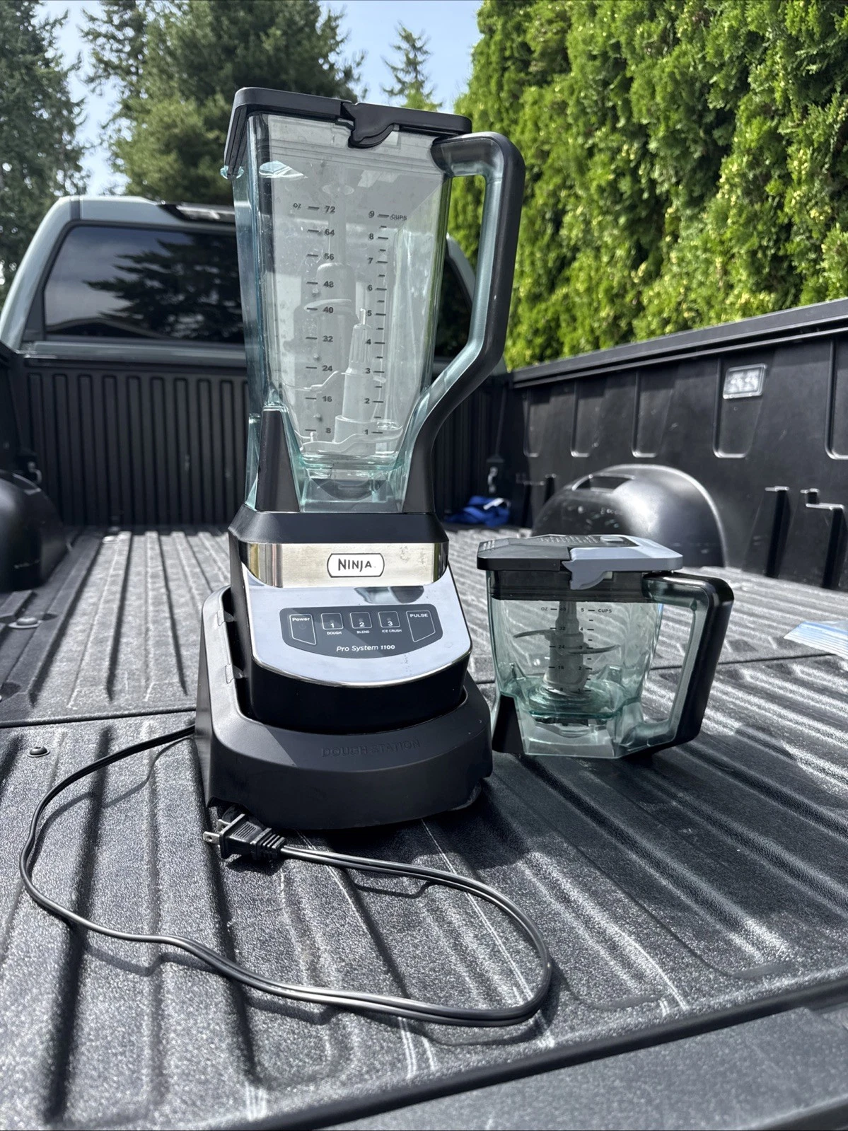 Ninja Pro System 1100 NJ802Q Blender Food Processor All-In-One Kitchen Appliance