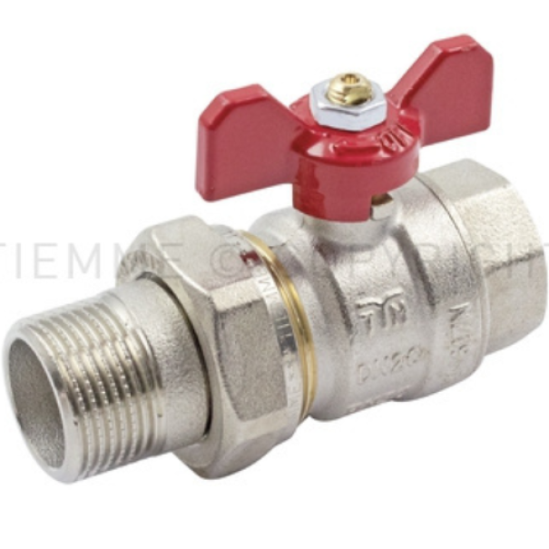 Valvole a sfera passaggio totale, Maschio/femmina ISO 228 per collettori, con le