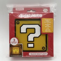 Super Mario Bros. Fragezeichenblock Lampe Nintendo Gaming Light Night Paladone