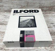 ILFORD Multigrade III RC Rapid 8x10 Glossy Brilliant Photo Paper 250 Sheets NEW