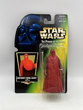 Kenner Star Wars Power Of The Force Green Card Hologram Emperor s Royal Guard