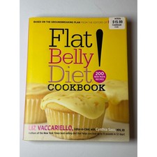 Flat Belly Diet Cookbook Liz Vaccariello 200 MUFA Recipes Hardcover