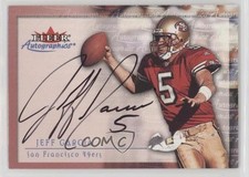 2000 Fleer Tradition Autographics Jeff Garcia Auto 8d4