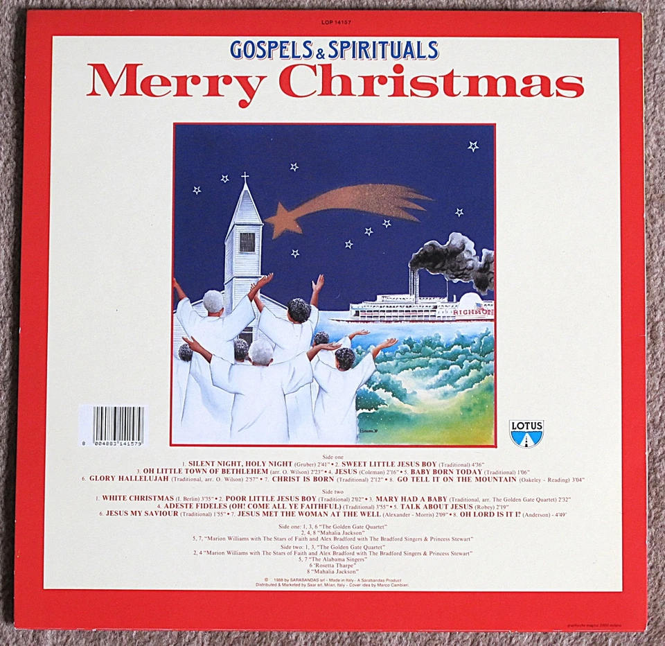 4x LP WHITE/MERRY CHRISTMAS Presley Crosby Louis Armstrong Doris Day Sinatra, Ex - Bild 3 von 4