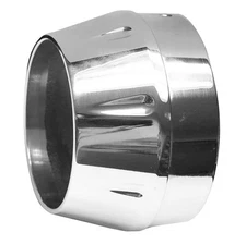 Bassani Polished End Cap w/1" Lip for Road Rage Exhaust-Muffler (ENDCAP-LM)