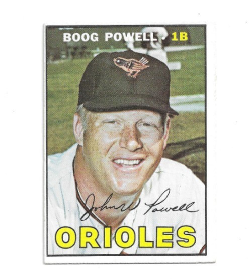 1967 Topps #230 Boog Powell, Baltimore Orioles