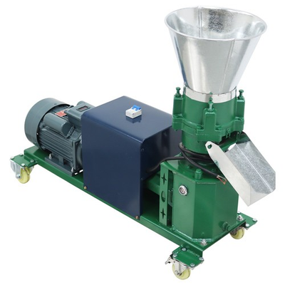 #ad 220V Animal Feed Pellet Mill Machine 10mm 4 Head Rollers for Poultry Livestock $1270.88