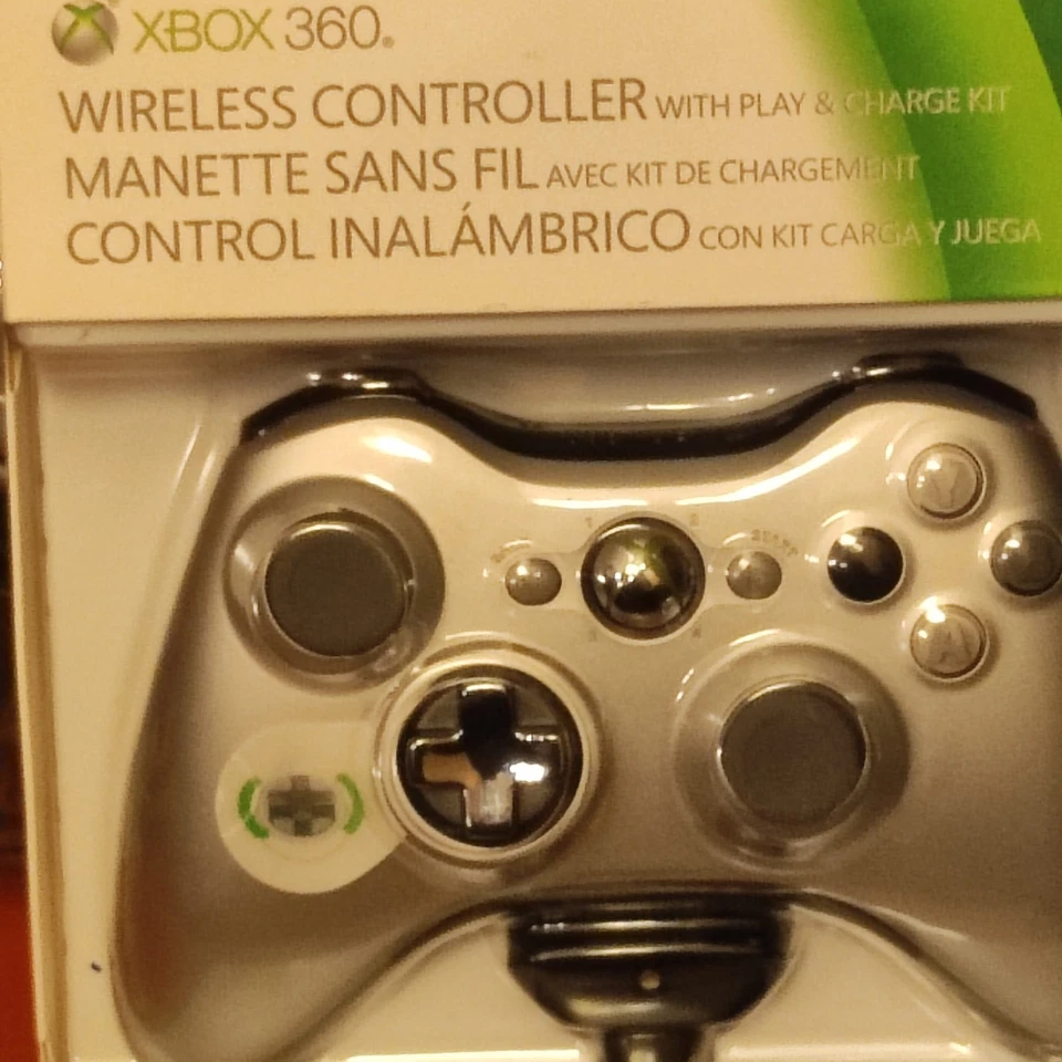 Sealed Microsoft XBOX 360 Wireless Controller Special Edition Play and Charge ki - Bild 4 von 4