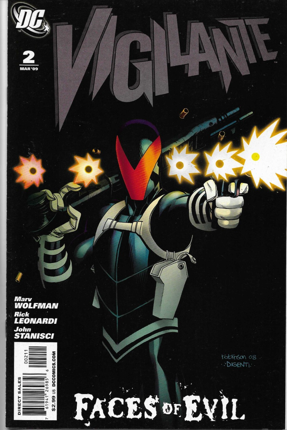 VIGILANTE (2009) #2 - Back Issue (S)